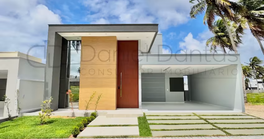 Casa nova no cajupiranga condomínio clube, com 150m² e espaço gourmet. oportunidade