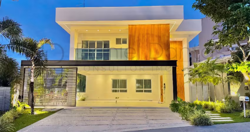 Mansão 100% mobiliada com 500m² na cidade dos bosques, oportunidade!