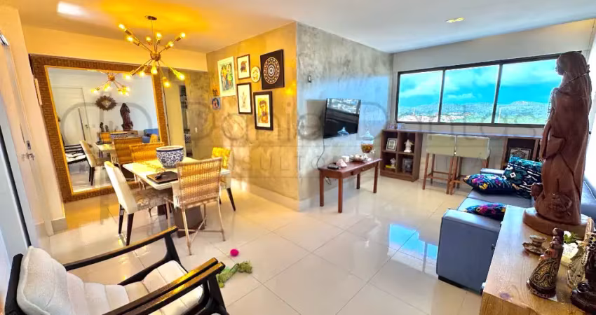100% planejado em lagoa nova, com 95m², 3/4, andar alto. residencial antônio alves pereira