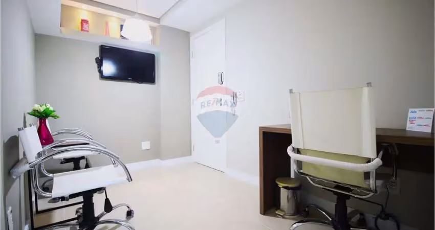 Sala comercial com 37m² planejada e equipada no greenwork boullervad jabaquara
