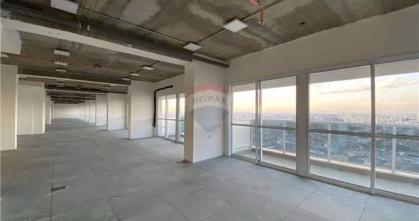Laje coorporativa com 650 m² para alugar, no bairro baeta neves em são bernardo do campo divisa de santo andré.