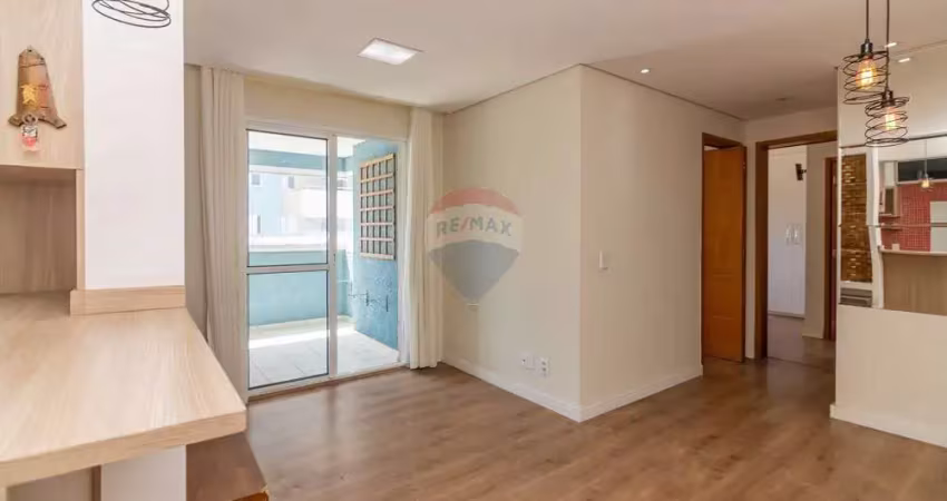 Apartamento de 60m² com 2 dormitórios ( 1 suíte)  e 2 vagas de garagem na Vila Valparaíso, Santo André
