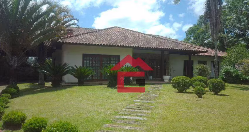 Casa com 3 dormitórios para alugar, 1000 m² por r$ 22.000,00/mês - centro (caucaia do alto) - cotia/sp
