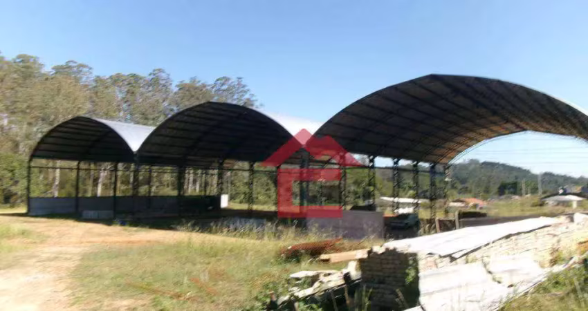 Galpão para alugar, 1200 m² por r$ 12.000,00/mês - colinas de cotia - cotia/sp