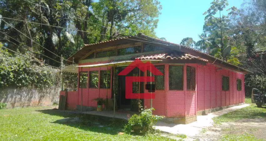 Chácara com 2 dormitórios à venda, 1512 m² por r$ 800.000,00 - jardim colibri - embu das artes/sp