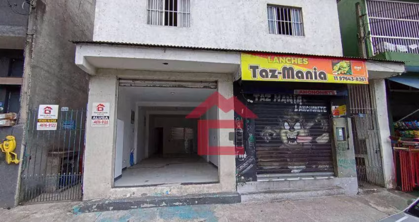 Salão para alugar, 41 m² por r$ 2.000,00/mês - jardim sol nascente - jandira/sp