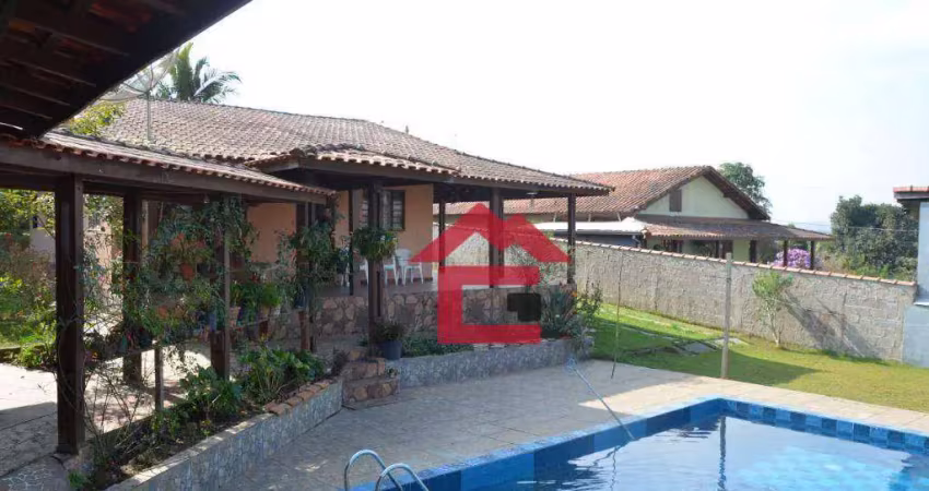Chácara com 3 dormitórios à venda, 1120 m² por r$ 505.000,00 - campininha - são roque/sp