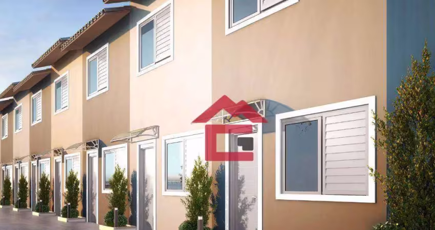 Bem-vindo à sua nova casa no residencial itália! casas com 2 dormitórios à venda, 50 m² a partir de r$ 249.900 - outeiro de passárgada - cotia/sp