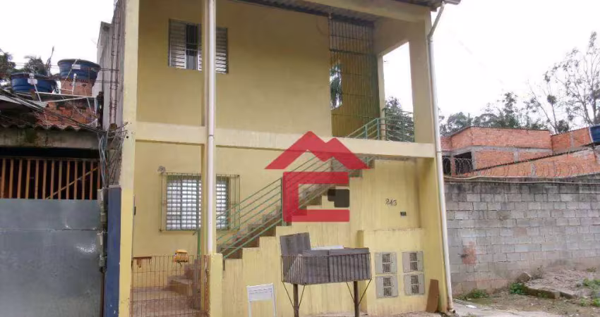 Casa com 1 dormitório para alugar, 41 m² por r$ 850,00/mês - roselandia - cotia/sp
