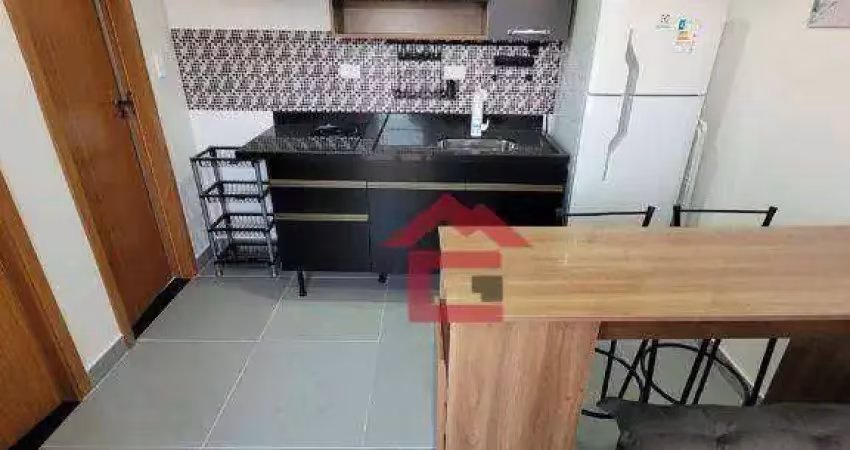 Kitnet com 1 dormitório para alugar, 21 m² por r$ 1.290,00/mês - recanto vista alegre - cotia/sp