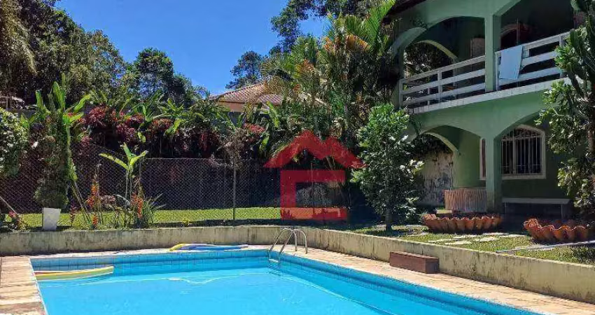 Chácara com 3 dormitórios à venda, 4000 m² por r$ 970.000,00 - estância kennedy - santa isabel/sp