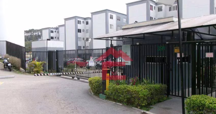 Apartamento com 2 dormitórios para alugar, 45 m² por r$ 1.289,53/mês - residencial nova zelândia ii - cotia/sp