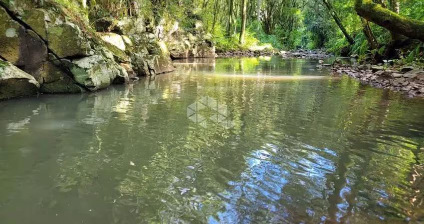 Área de terras com 5,7 hectares com cachoeiras na serra gaúcha.