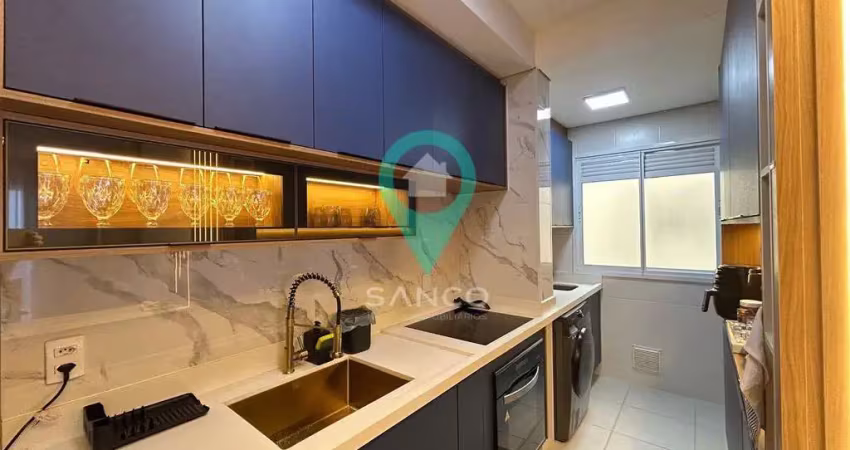 Apartamento disponível para locação, no condomínio life residencial, na cidade de jundiaí