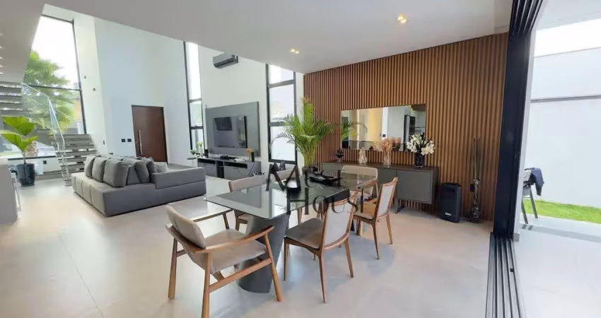 Casa com 3 dormitórios para alugar, 326 m² por r$ 15.000,02/mês - alphaville nova esplanada 3 - votorantim/sp