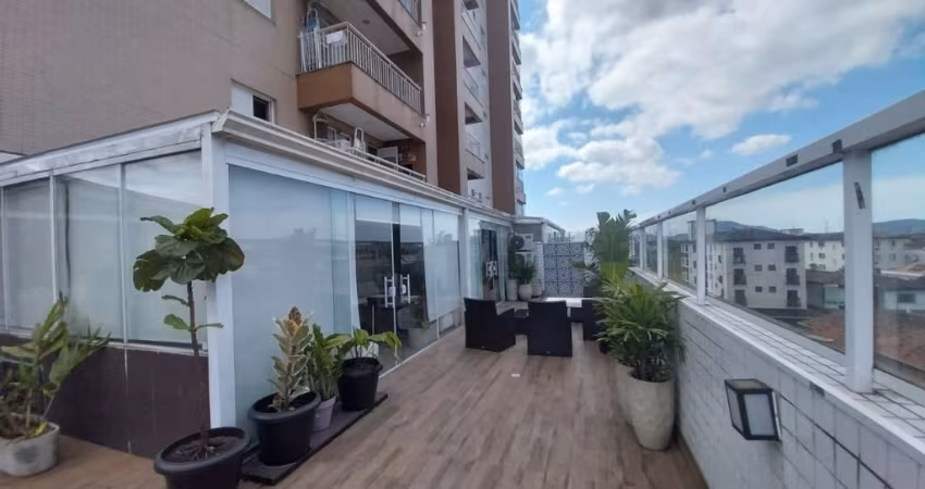 Apartamento garden, 180 m², 2 dormitórios, churrasqueira, jacuzzi , no Estuário.  ‌
