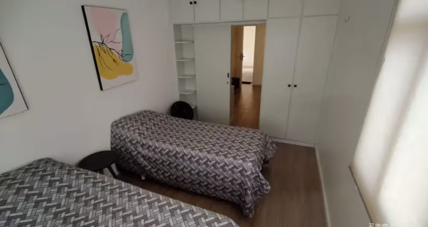 Apartamento à venda, gonzaga, santos, são paulo, 1 dormitório.