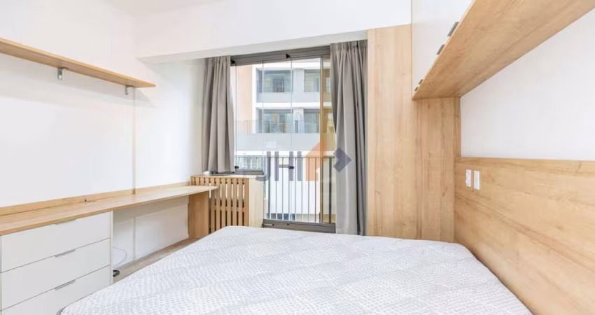 Studio novo com 27 m² ao lado da Estação Vila Madalena, para locação