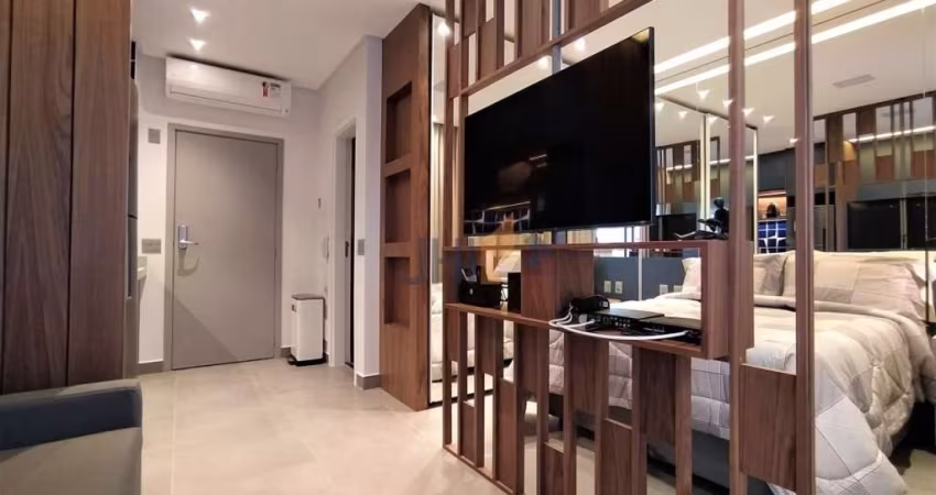 Apartamento/Studio para locação em Pinheiros com 34m² 1 vaga, mobiliado