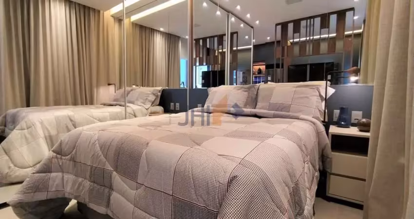 Apartamento/studio para locação em pinheiros com 34m² 1 vaga, mobiliado