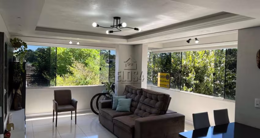 Apartamento Semi Mobiliado com Elevador e Salão de Festas em Scharlau - Venda