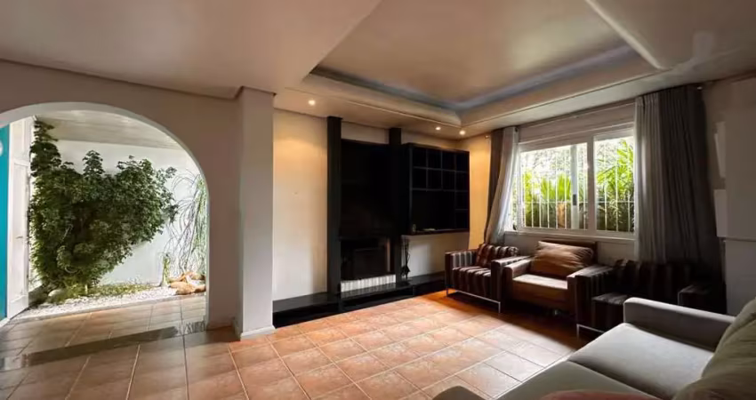 Casa semi mobiliada com churrasqueira - bairro jardim américa