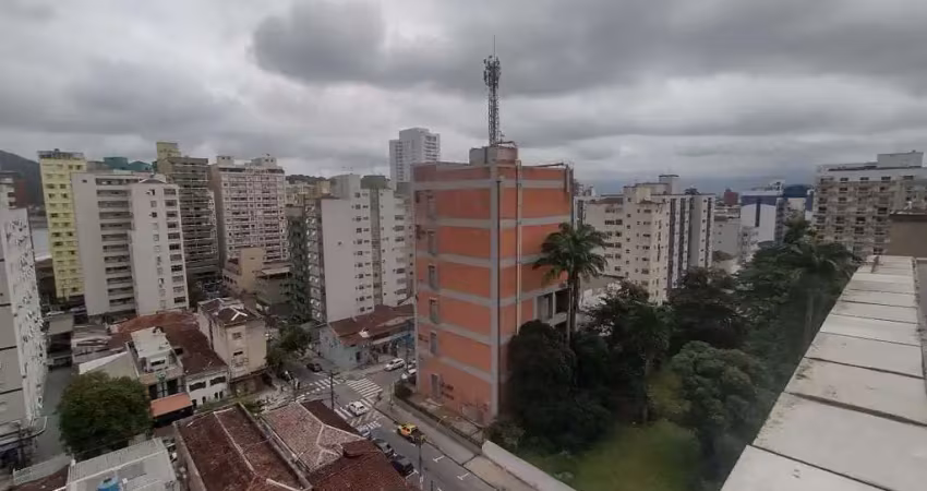 Cobertura com 2 quartos, centro, são vicente - r$ 465 mil, cod: 138810