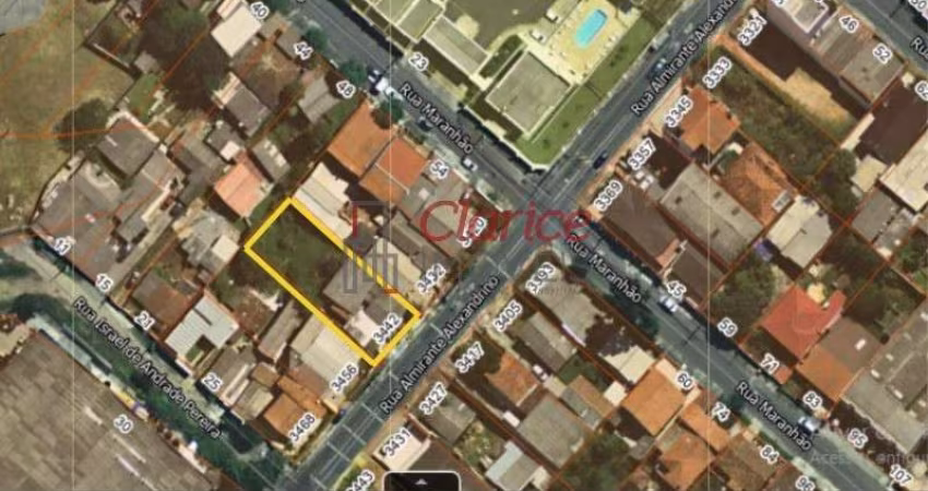 Terreno à venda  14X40m em São José dos Pinhais-PR - Bairro Afonso Pena, 560m² na Rua Almirante Alexandrino 3442 - Imperdível!