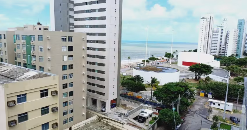 Apartamento à venda em boa viagem com 180m² andar alto e vista mar.