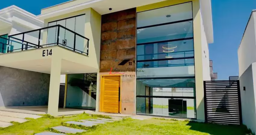 Casa alto padrão com 4 quartos no alphaville maricá/rj