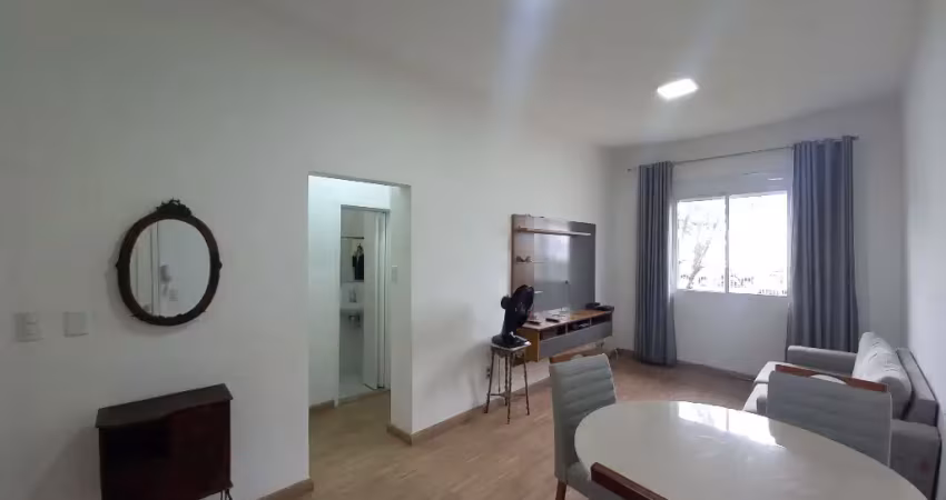 Apartamento térreo frente mar no embaré – reformado, moderno e com vista mar!