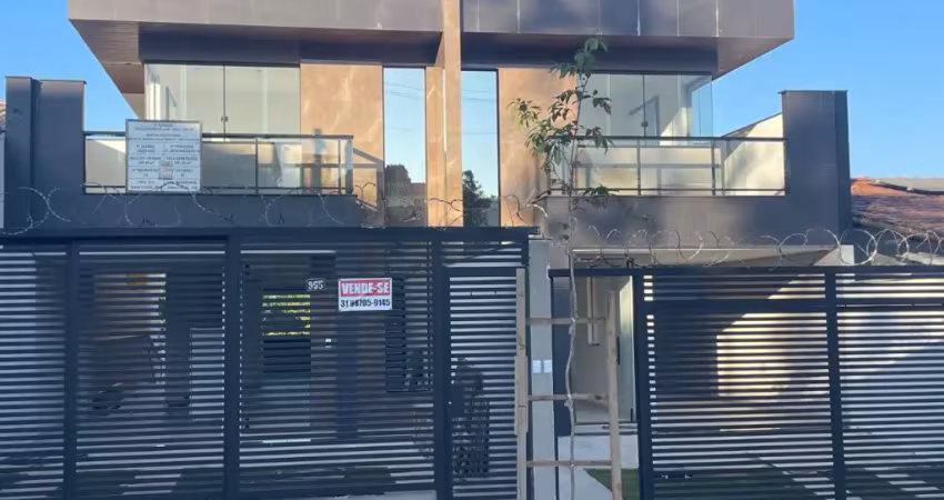 Casa geminada duplex independente  à venda no bairro santa  branca ,162m² de área construida,3 quartos ,belo horizonte mg