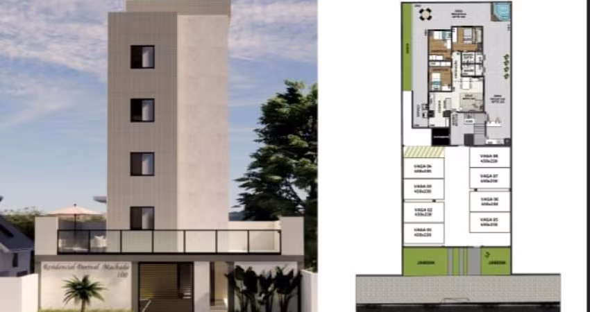Apartamento  Area Privativa à venda 3 quartos  129,32m² de área construída, bairro Santa Monica