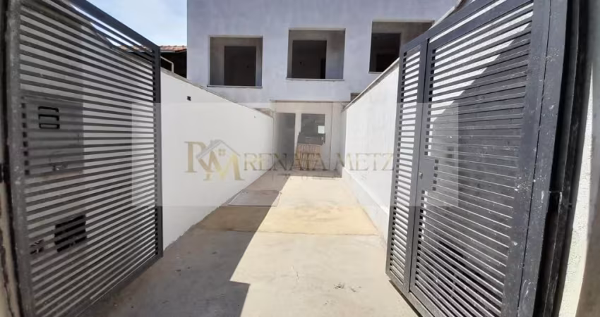 Casa Geminada 2 quartos sendo 2 suites ,Bairro Floramar   Próximo ao principal ponto comercial do Bairro. ( Imóvel em construção )