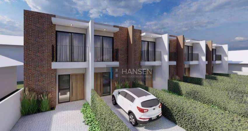 Casa com 2 suítes à venda, 94 m² por R$ 637.073 - Boa Vista - Joinville/SC
