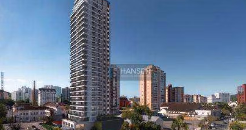 Apartamento com 2 suítes + 2  dormitórios à venda, 176 m² por R$ 1.978.409 - Centro - Joinville/SC