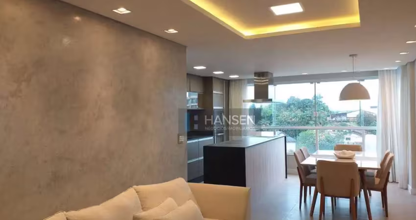 Apartamento com 1 suíte + 2  dormitórios à venda, 97 m² por r$ 750.000 - costa e silva - joinville/sc
