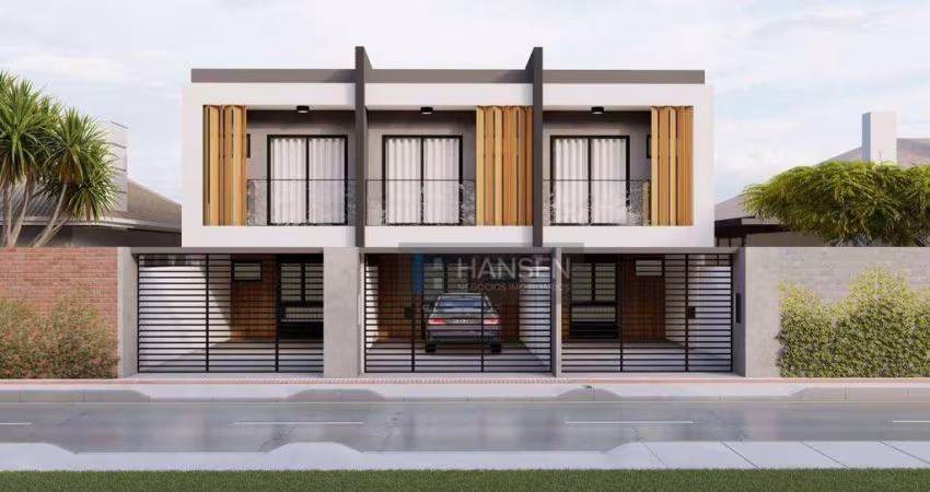 Sobrado com 1 suíte + 2 dormitórios à venda, 100 m² por R$ 725.000 - Saguaçu - Joinville/SC