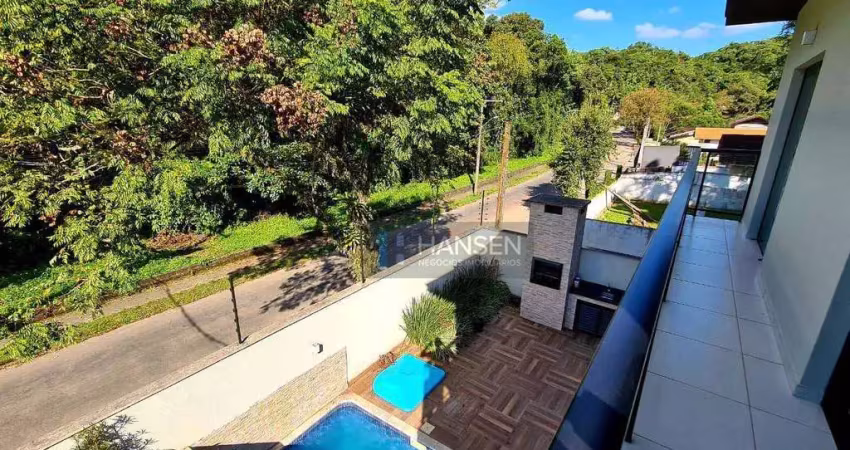 Sobrado com 2 suíte + 2  dormitórios, 183 m² - venda por r$ 1.190.000 ou aluguel por r$ 4.800 + taxas/mês  - são marcos - joinville/sc