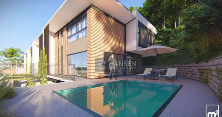 Sobrado com 3 suítes  à venda, 311 m² por R$ 3.024.951 - América - Joinville/SC