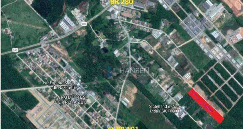 Terreno à venda, 17473 m² por r$ 2.970.000,00 - porto grande - araquari/sc