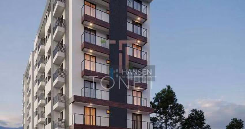 Apartamento com 1 suíte + 2  dormitórios à venda, 94 m² por R$ 793.617 - Anita Garibaldi - Joinville/SC