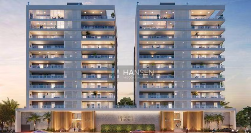Apartamento com 1 suíte + 2  dormitórios à venda, 95 m² por R$ 1.440.249 - Itacolomi - Balneário Piçarras/SC
