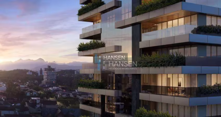 Apartamento com 4 suítes à venda, 258 m² por r$ 3.328.200 - santo antônio - joinville/sc