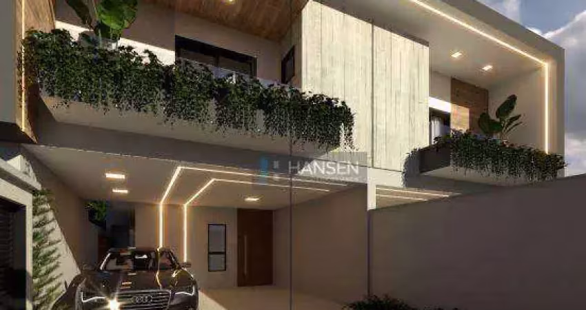Sobrado com 3 suítes à venda, 203 m² por R$ 1.200.000 - Glória - Joinville/SC