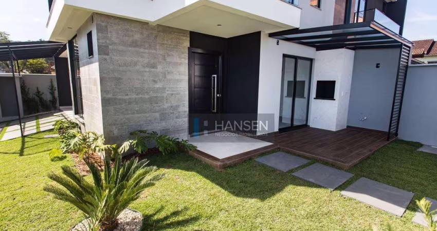 Sobrado com 2 suítes + 1  dormitório  à venda, 150 m² por R$ 945.000 - Bom Retiro - Joinville/SC