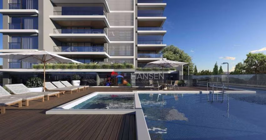 Apartamento com 2 suítes + 2 dormitórios à venda, 197 m² por R$ 2.917.700 - América - Joinville/SC