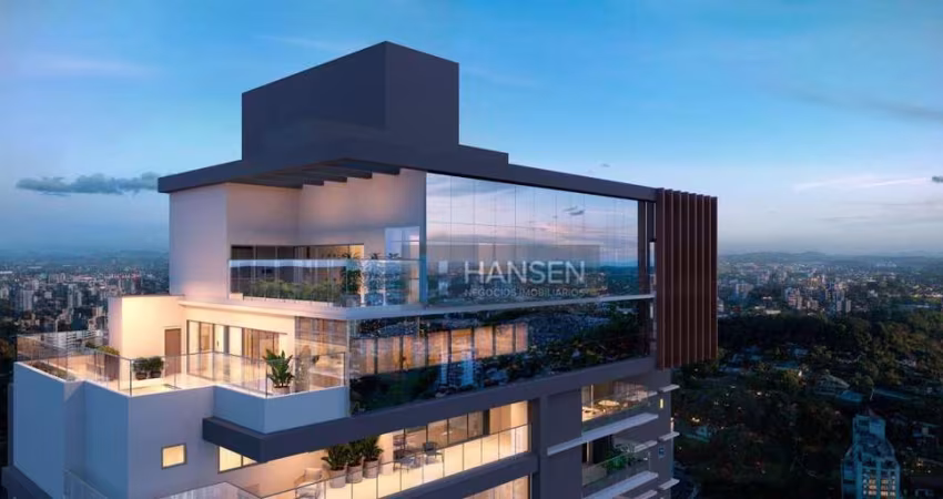Apartamento Alto Padrão  com 3 suítes à venda, 206 m² por R$ 2.437.765 - Atiradores - Joinville/SC