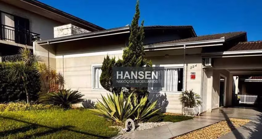 Casa com 1 suíte + 2  dormitórios à venda, 177 m² por r$ 690.000 - espinheiros - joinville/sc