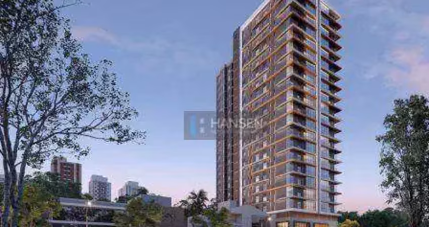 Apartamento com 4 suítes  à venda, 240 m² por r$ 2.650.000 - américa - joinville/sc